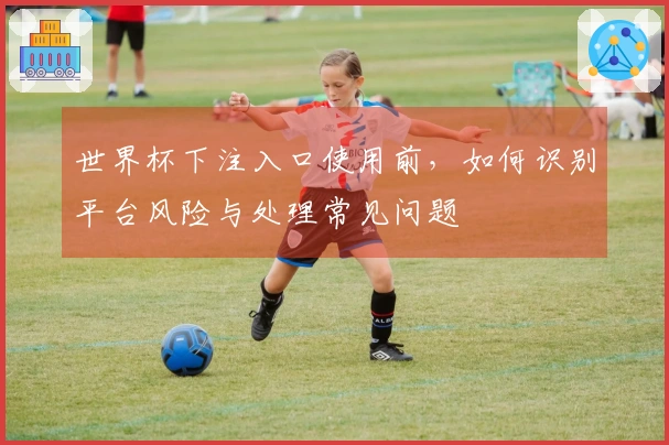 世界杯下注入口使用前，如何识别平台风险与处理常见问题