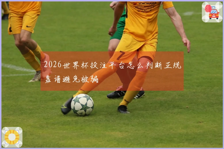 2026世界杯投注平台怎么判断正规靠谱避免被骗